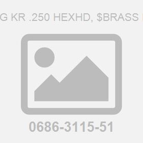 Plug Kr .250 Hexhd, $Brass B16.